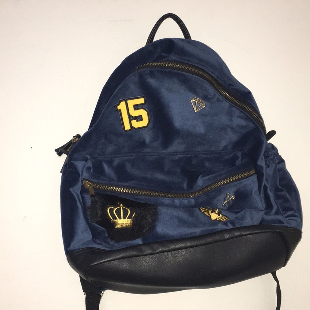 Blue backpack